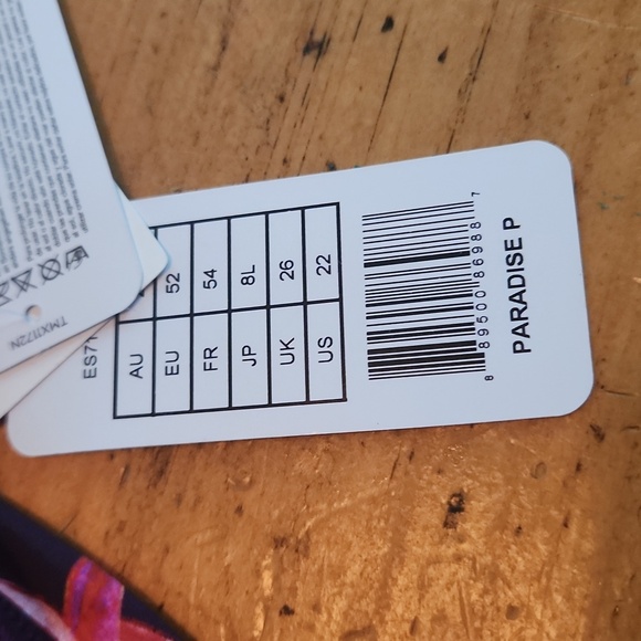 NWT Elomi Paradise Palm Swim Brief Bottoms, size 22 plus - Picture 4 of 7